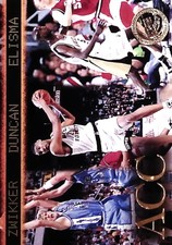 Tim Duncan - 1997 Press Pass ACC Rookie Gold Parallel Wake Forest University #41