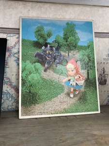 Vtg Liddle Kiddle Puzzle 68 Mattel Red Riding Hood - Picture 1 of 1
