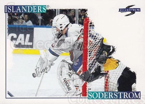 1995-96 Score #215 Tommy Soderstrom - Image 1 of 1