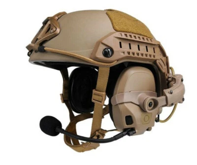 FMA FCS AMP Upgraded Dual Channel Pickup Noise Reduction Tactical Headset Set - Image 1 of 4