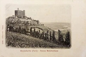 Cartolina - Montefiorito ( Forli ) - Rocca Malatestiana - 1918 - Picture 1 of 2