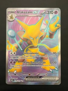 Alakazam ex 188/165 FULL ART - Pokémon 151 - NM ITA - Imagen 1 de 2
