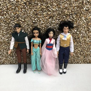 4 x Disney Doll Bundle - Mulan, Flynn Rider & More - Picture 1 of 6