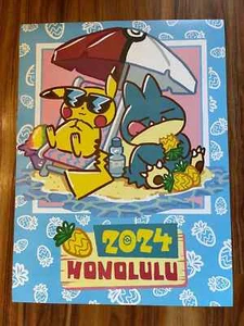 Pokemon World Championship 2024 Honolulu poster - Picture 1 of 1