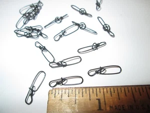 25 pièces. SNAPS STAY-LOK / TAILLE 1 FINITION NOIRE / 25 LBS. TEST * - Photo 1/3
