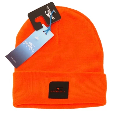 O'Niell Youth Boy's 8-20 Orange Knit Cuff Beanie - Image 1 of 2