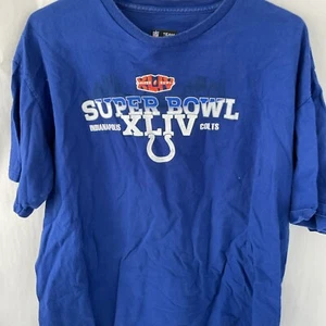 Indianapolis Colts Super Bowl XLIV T Shirt Xl - Picture 1 of 1