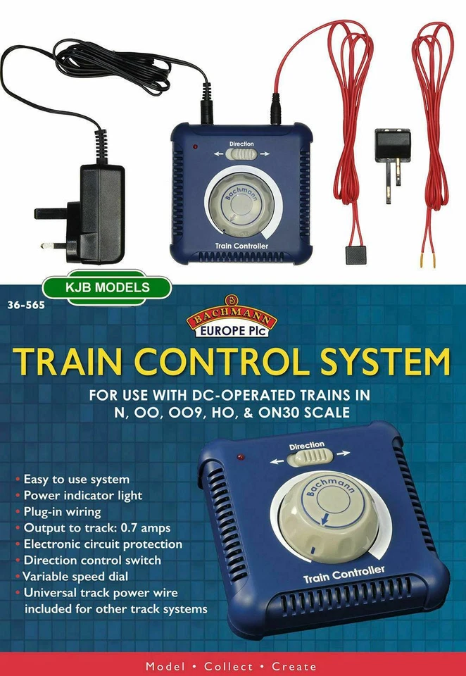 Bachmann 36-565 Single Track Train Controller and Transformer - N & OO Gauge - Image 1 of 4