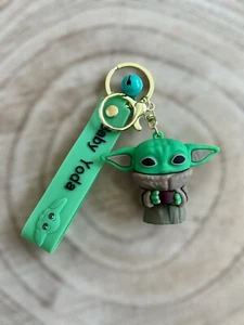 🍀 Baby Yoda Star Wars 3D Schlüsselanhänger Keychain Cool Süß Sweet  - Bild 1 von 2
