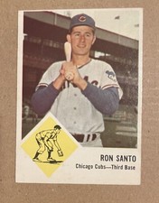 FLEER 1963 BASEBALL CARD #32 RON SANTO