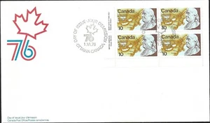 Canada # 691 LLpb " BENJAMIN FRANKLIN " Brand New 1976 Unaddressed Issue - Picture 1 of 2