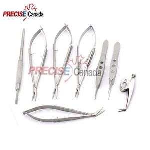9 Pcs Basic Eye Micro Minor Surgery Ophthalmic Scissors Surgical Instru EY-015 - Picture 1 of 2