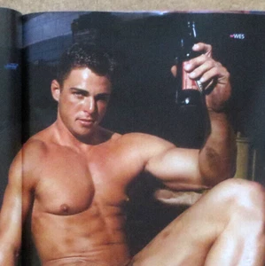 PLAYGIRL Magazine - Muscle Hunks - West Michaels -  Charles Dera - Male Models - Bild 1 von 9