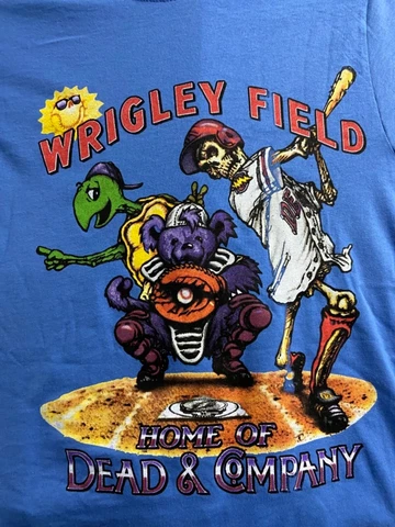 Grateful Dead And Company concert wrigley field CHICAGO CUBS T-shirt Cover