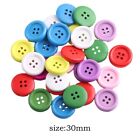 Colorful Round Buttons For Scrapbooking And Sewing 10Pcs 121520253040Mm