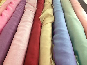 60" wide Two Tone Cationic Chiffon Bridal/Crafts Fabric - Huge Range of Colours - Picture 1 of 20