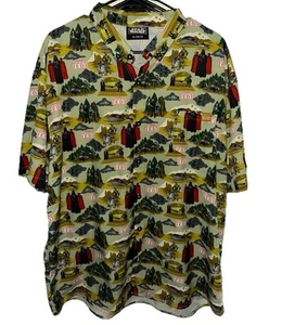 STAR WARS 40th ANNIVERSARY~RETURN OF THE JEDI~VINTAGE PATTERN XL SHIRT - Picture 1 of 5