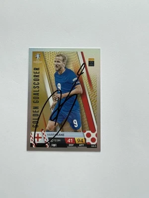 Match Attax signiert Harry Kane DFB FC Bayern England Autogramm Original Karte - Bild 1 von 2