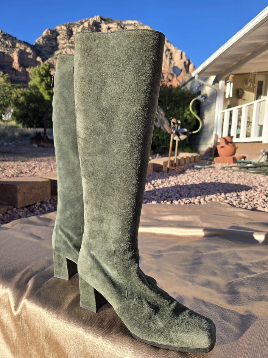 Yves Saint Laurent Suede Boots for Women for sale | eBay