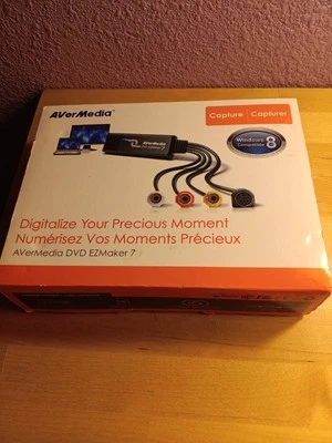 NEW AVerMedia DVD EZMaker 7 (C039) - VHS/DVD To Digital Format CONVERTER *SEALED - Image 1 of 4