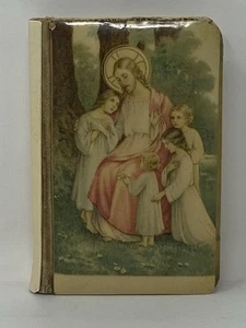 Antique 1922 With Jesus Prayers & Instructions w/ Crucifix Pocket Book - Picture 1 of 22