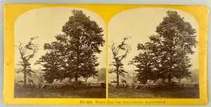 SV027_047 Stereoview Appomatix Where Gen. Lee Surrendered - Picture 1 of 1