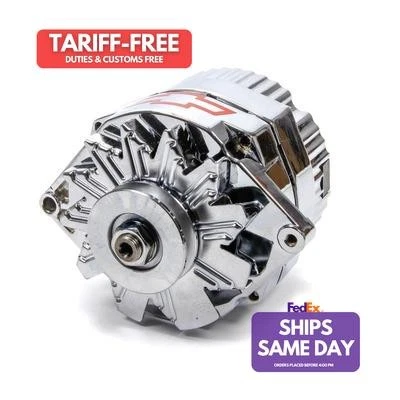 Proform 141-660, One Bowtie Chrome Fits Gm 120 Amp Alternator 1-Wire Performance - Image 1 of 4