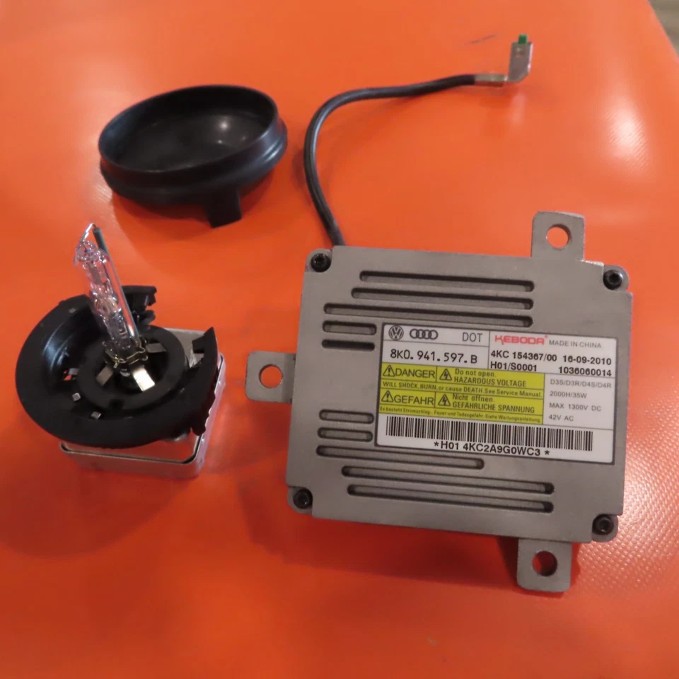 AUDI A3 Q5 Q7 HEADLIGHT HID BULB BALLAST MODULE 2010-2015 2016 8K0941597B OEM - Image 1 of 4