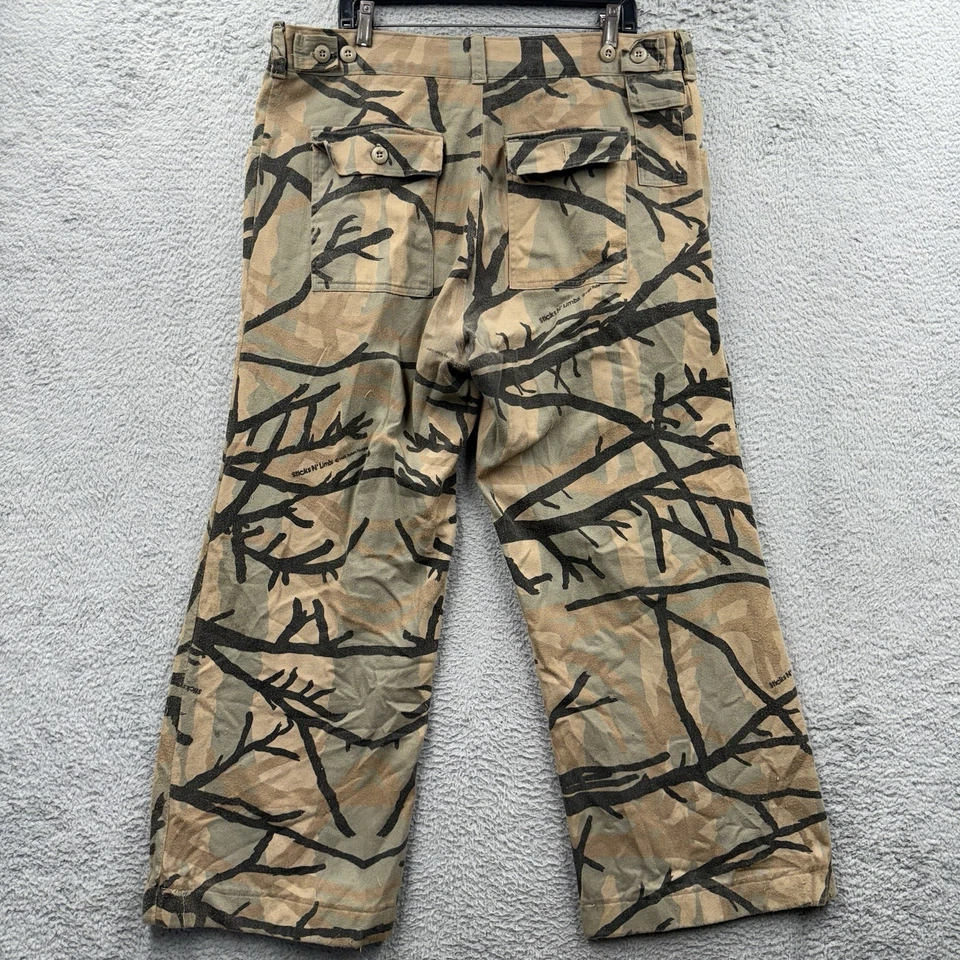 Vintage Sticks N' Limbs Camouflage Prederator Pants Hunting Size 38x30 - Image 1 of 4