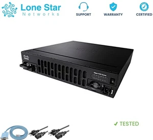 Cisco ISR4451-X-SEC/K9 Sicherheitspaket mit SEC Lizenz PAK Dual AC Netzteile - Bild 1 von 1