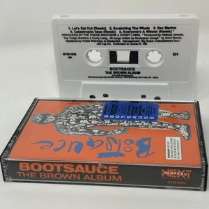 BOOTSAUCE THE BROWN ALBUM Cassette tape 1990 Vintage Original - Picture 1 of 2