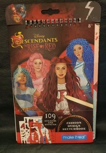Make It Real: Descendants 4 Rise of Red Fashion Design Sketchbook - Foto 1 di 2