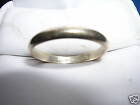 STERLING SILVER size 7 Ring WEDDING Band or Courtship  Simple & NICE 