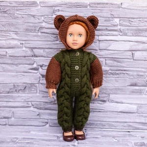 Handmade Knitted Outfits for doll 18" like American Girl, Our Generation - Picture 1 of 2
