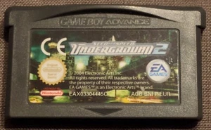 NEED FOR SPEED UNDERGROUND 2 pour Nintendo Gameboy Advance AGB-BNFP-EUR - Imagen 1 de 1