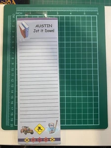 Magnetic Notepad Austin Jot it Down - Bild 1 von 2