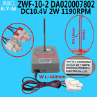 1PC ZWF-10-2 DA020007802 DC Fan for midea Multi-Brand Refrigerator