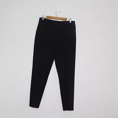 Chico's Women Apparel Black Pants Trousers Slimming Pull On Straight Leg Size 2 • 24.91€