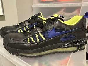 NIKE AIR MAX TERRA NINETY-BLACK CONCORD-VOLT MENS SHOE SIZE 12 324998-041 - Picture 1 of 8
