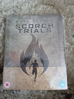 Maze Runner 2 Scorch Trials UNCUT : Limited Edition Bluray Steelbook + Slip Case - Image 1 of 3