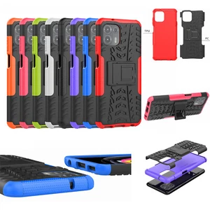 For Moto Edge 20 Fusion 5G, 2-Layer Shockproof Rugged Hybrid Cover Case + glass - Zdjęcie 1 z 52