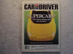 Auto und Fahrer 1991 Mai Acura Vigor Saturn SC Cadillac Audi 200 Aston Martin - Bild 1 von 1