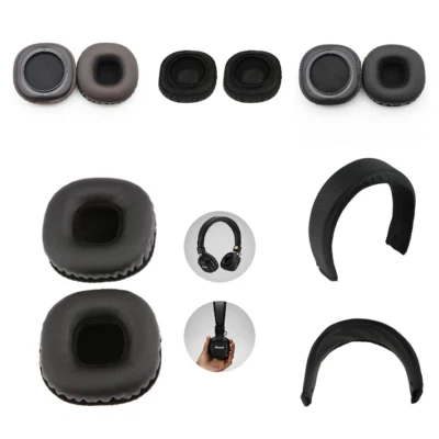 1-Paar Ersatz Ohr Pad Stirnband für MARSHALL Mid Bluetooth/MID ANC Kopfhörer