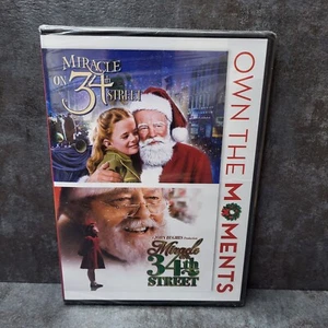 Miracle on 34th Street: Original 1947 & John Hughes 1997 Remake (DVD, 2012) NEW - Foto 1 di 4
