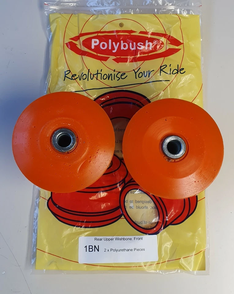 REAR UPPER WISHBONE FRONT BUSH FITS RANGE ROVER SPORT L320 DISCO 4 POLYBUSH 1BN - Image 1 of 2