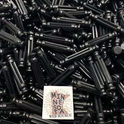 100 Knex Black Rods 1-5/16" - Standard K'nex Replacement Parts - Image 1 of 2
