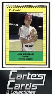 John Whisonant 1991 ProCards #3484 Batavia Clippers - Bild 1 von 2