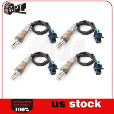 For 2012-2015 Chevrolet Caprice 3.6L O2 02 Oxygen Sensor Heated 4pcs Upper Lower - Image 1 of 4
