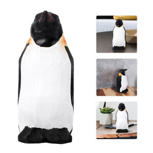  Decorative Wooden Penguin Exquisite Adornment Ornaments Desktop