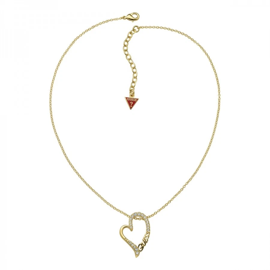 Collana Guess UBN71262 Donna Gold Guess Misura 45 Bigiotteria Nuovo - Immagine 1 di 1